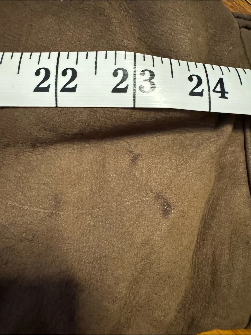 Men’s Large Wilsons Vintage Brown 100% Leather Jacket